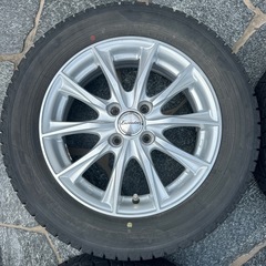 【美品バリ山】185/65R15 ヨコハマ アイスガード iG50PLUS エクシーダ　5.5J インセット50 PCD100の画像