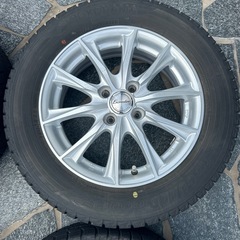 【美品バリ山】185/65R15 ヨコハマ アイスガード iG50PLUS エクシーダ　5.5J インセット50 PCD100の画像