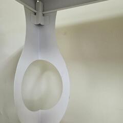 【値下げしました】鉄製 アイアン ラック  棚  白  の画像