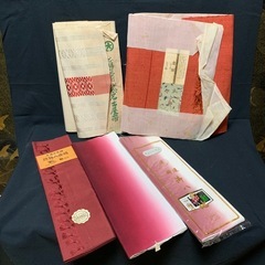 [済][あげます]反物　帯布などの画像
