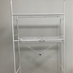 ニトリ洗濯機ラック　洗濯機上収納　
クルス　の画像