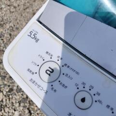 【2017年製】5.5kgハイアール 全自動洗濯機の画像