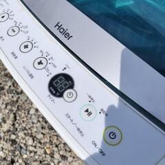 【2017年製】5.5kgハイアール 全自動洗濯機の画像