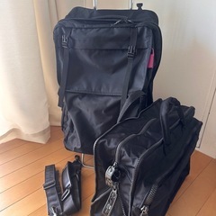 SAZABY キャリーバッグ & ショルダーバッグセット