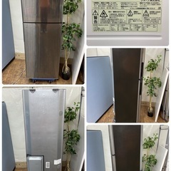 R091 ☀️ ジモティー限定価格！ SHARP 冷蔵庫 (225L / 右開き) 19年製 SJ-D23D ⭐ 動作確認済 ⭐ クリーニング済の画像