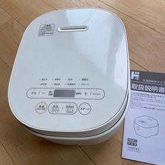 【取説付き】5.5合炊きマイコン炊飯ジャー　炊飯器