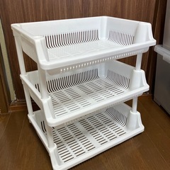 3段収納　取り外し可能
