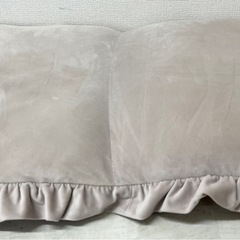 【中古品】Franfran フランフラン カラン フロアチェア S ピンク 座椅子 フルフラット 1人用 チェア 生活家具の画像