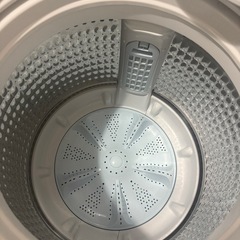 洗濯機（５回使用。ほぼ新品）の画像