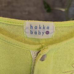 【90cm hakkababy】薄手カーディガンの画像