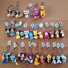 ディズニー・マスコットキーホルダーとマスコットストラップ