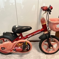 カーズ　自転車&キックボード（子供用）
