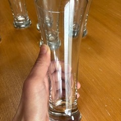 グラスx6個　ビールやパフェなどにの画像