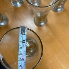グラスx6個　ビールやパフェなどにの画像