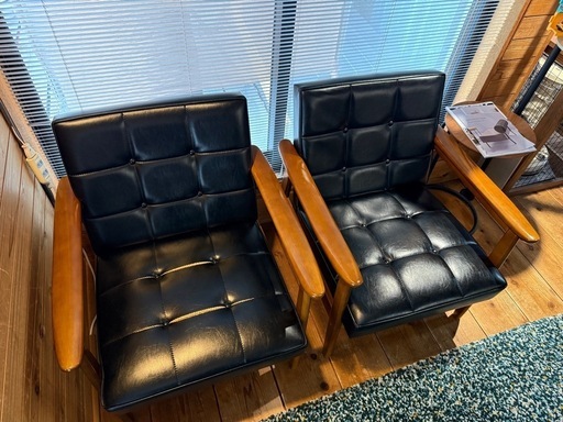 カリモク60 kチェア　1人掛け２脚