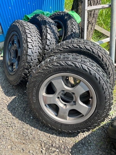 ジムニー 5+1本  ジオランダー M/T 175/80  16インチ 純正スペア付属