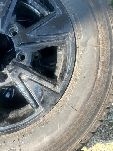 195/80R15 夏タイヤホイール付き　キャラバン　ハイエース　　