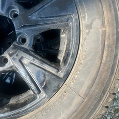 195/80R15 夏タイヤホイール付き　キャラバン　ハイエース　　の画像