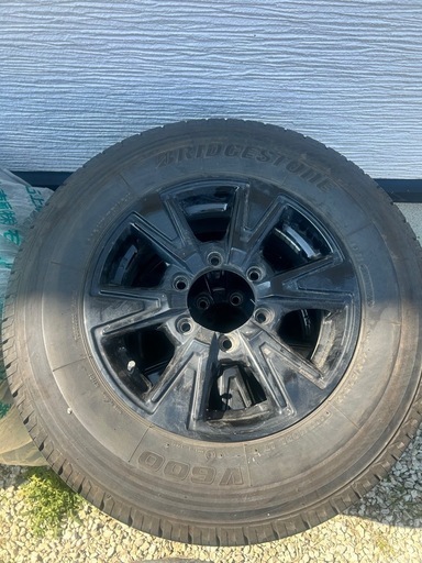 195/80R15 夏タイヤホイール付き　キャラバン　ハイエース