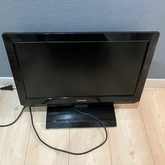 19型テレビ（東芝製REGZA）