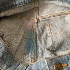 ネネット　インディゴ染めパンツの画像