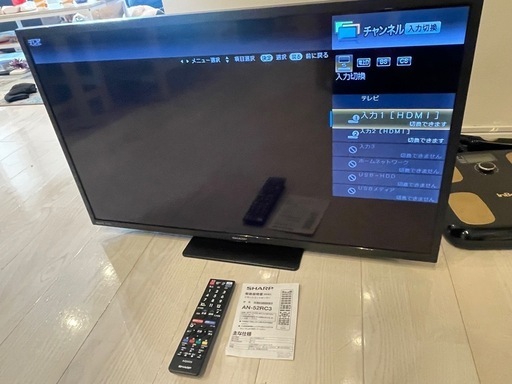2021年製シャープ　テレビ