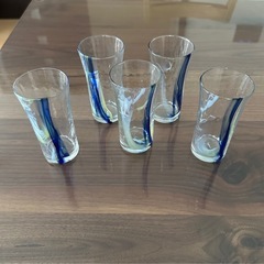 未使用 グラス5個セット
