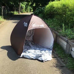 サンシェードテント fieldoor 破れありフルクローズ キャンプ ミニテントの画像