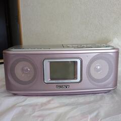 SONY．CDラジオカセットレコーダー
