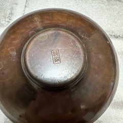 純銅製茶托 5枚セットの画像