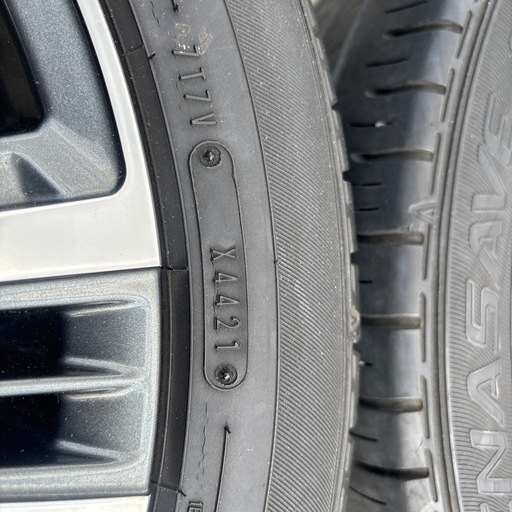 185／55 R 16インチDunlop タイヤ2021年  中古タイヤなのでヒビがありますキズが無し  - ブランド: ダンロップ 