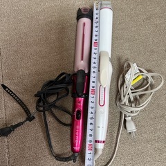 ヘアアイロン二種類