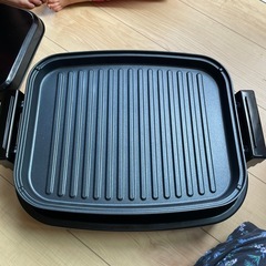 【取説付き】【焼肉未使用】ヤマゼン　3WAYホットプレート　焼肉　たこ焼き　EDH-T1300の画像