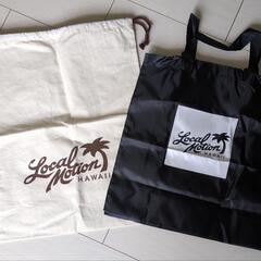 ★美品★ローカルモーション/巾着袋 +エコバッグ2点セット