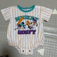 ディズニー ベビーロンパース2枚セットの画像