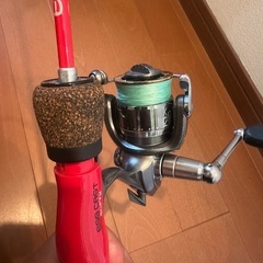 ジャッカル JACKALL EGG CAST SOFTY　ダイワKIXリール付きの画像