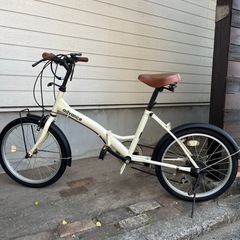 《お話中》折りたたみ自転車