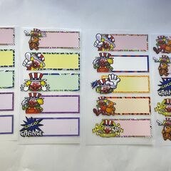 ジャグラー　アイロンシート　4枚セット