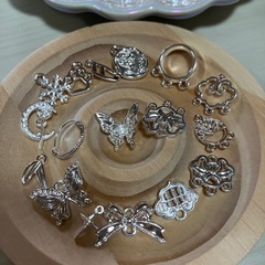 シルバーチャームセットの画像