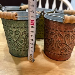 ブリキ容器　レトロ好きな方にの画像