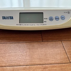 お話し中TANITA デジタルベビースケールの画像