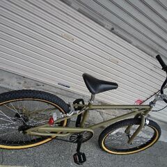 引取り限定 ウエルビーバックパッカーBMX 24インチ