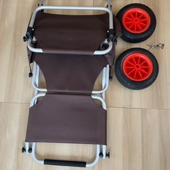 FIELDOOR フィールドア　折りたたみトローリーチェア 