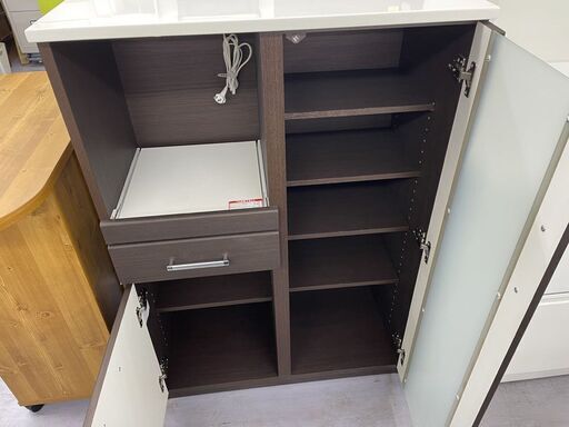 値下げ！ ニトリ ミドルレンジボード 幅80cm 高さ115cm キッチン収納 