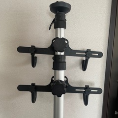 自転車スタンド　つっぱり式の画像