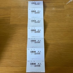 つくばウェルネスパークプール券✖️7枚