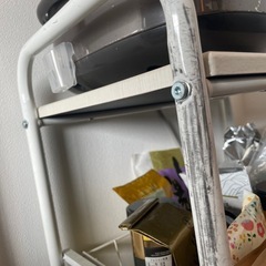 キッチンワゴン　これから拭き掃除しますの画像