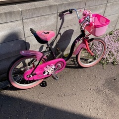 18インチ！ミニーちゃん自転車