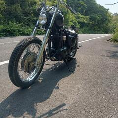 🎊　エストレヤ２５０カスタム　ローダウン　自賠責たっぷり有ります。の画像