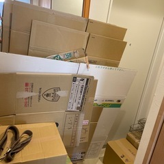 あげます　使用済み　ダンボール